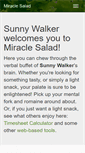 Mobile Screenshot of miraclesalad.com